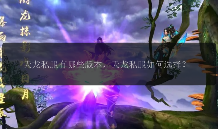 天龙私服有哪些版本，天龙私服如何选择？