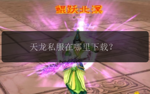 天龙私服在哪里下载？